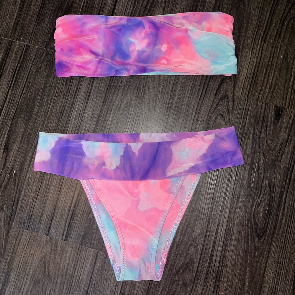 Women’s tie dye bikini